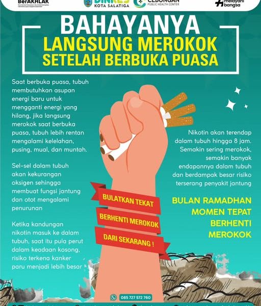 Bahayanya Langsung Merokok