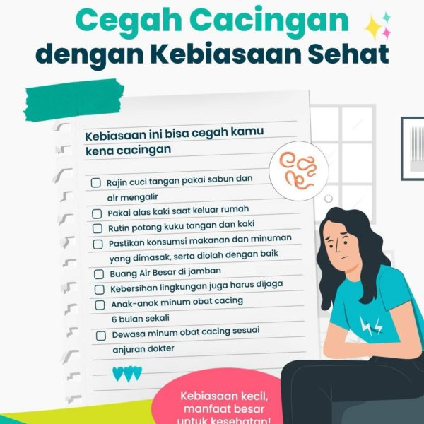 Cegah Cacingan