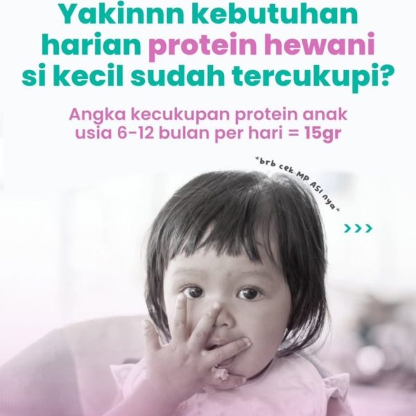 Yakin kebutuhan harian protein hewani si kecil sudah tercukupi ?
