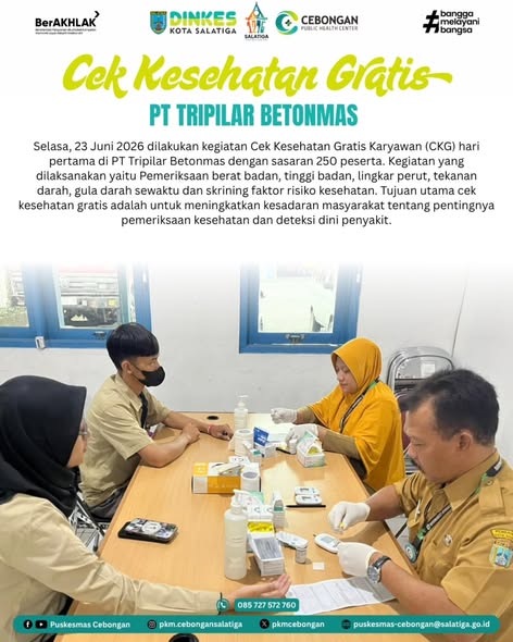 CKG di PT. Tripilar Betonmas