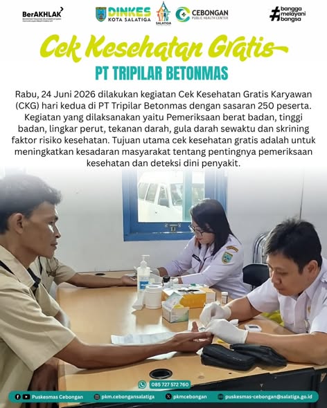 CKG di PT. Tripilar Betonmas