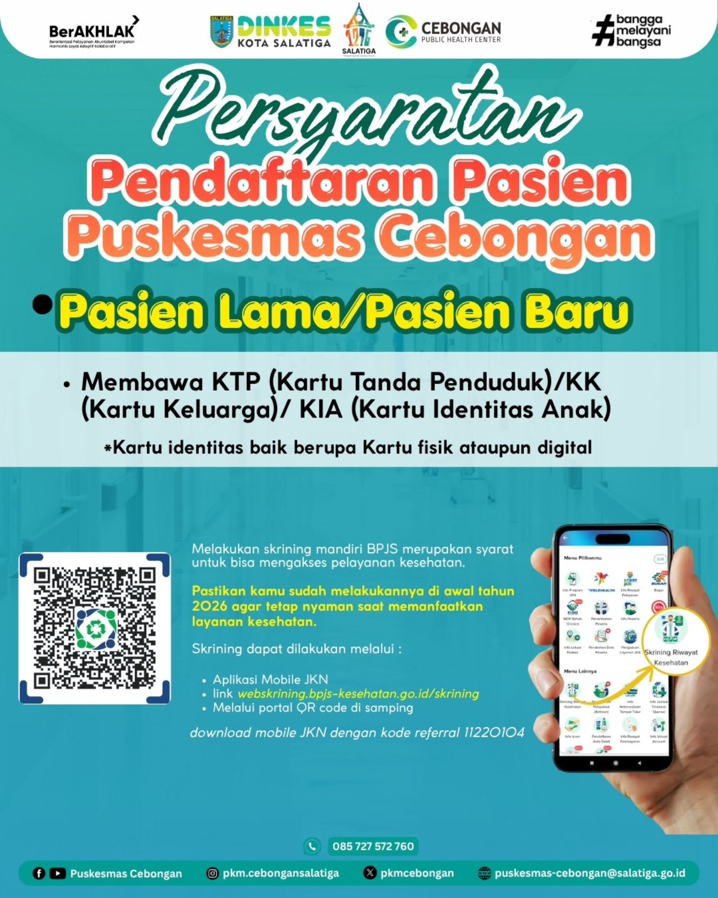 Persyaratan Pendaftaran Pasien