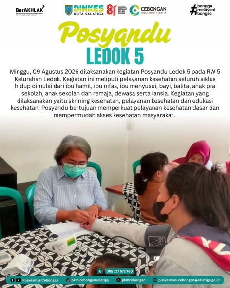 Pendampingan Posyandu Ledok 5