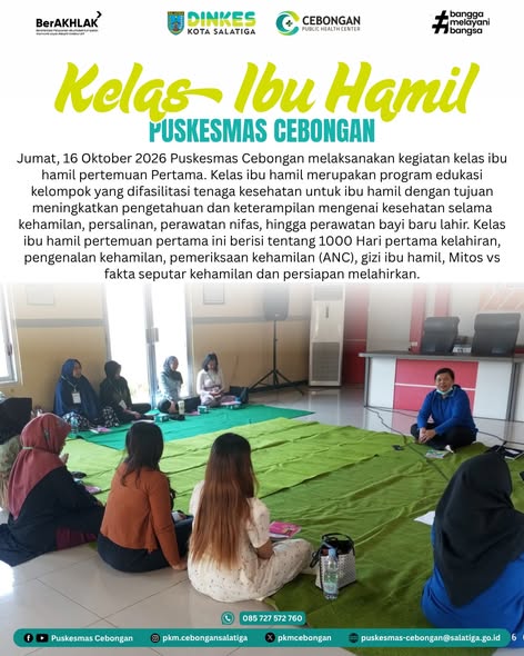 Kelas ibu hamil pertemuan Pertama